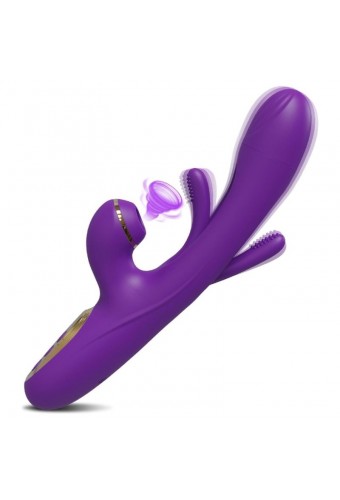 Vibro Rabbit Clitsuck 13 x 3.6cm Violet 