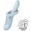 Vibro Rabbit Heat Flex 4 Bleu