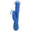 Vibro Rabbit Jetset 14 x 3.5cm Bleu