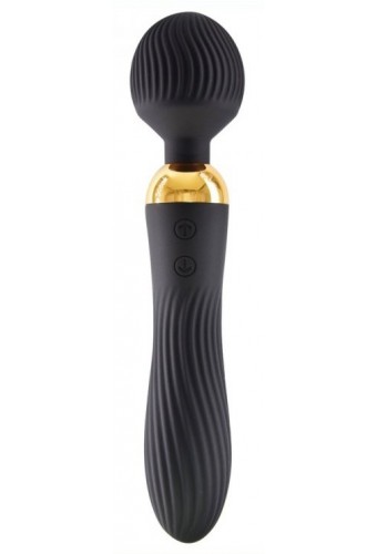 Dildo Wand Sprosny Noir - Tête 47mm 