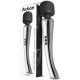 Stimulateur Wand Silvery 30 cm - Tête 55 mm Argenté 