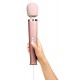Wand Powerful Plug-In 34cm - Tête 62mm Rose Gold 