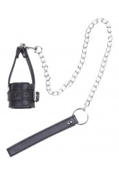 Laisse pour pénis Loop Dick Noir