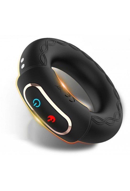 Cockring vibrant chauffant Warm 40mm 