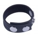 Cockring en cuir Tippy Noir 