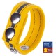 Cockring en cuir Tippy Jaune 