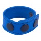 Cockring en cuir Cocky Bleu 