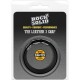 Cockring ajustable en cuir The Leather 3 Snap Noir 