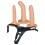 Harnais avec 3 Godes Strap-On Real 16 x 4.5cm