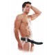 Gode ceinture Vibrant Vibrating Hollow 21 x 4.5 cm 