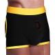 Boxer Bottomless pour Gode Horny Strapon Noir 