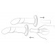 Gode Ceinture Piccolo Pegging Kit 12.5 x 3cm 