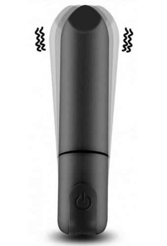 Mini Vibro Further 8.6 x 1.8cm Noir 
