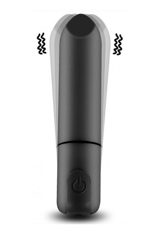 Mini Vibro Further 8.6 x 1.8cm Noir 