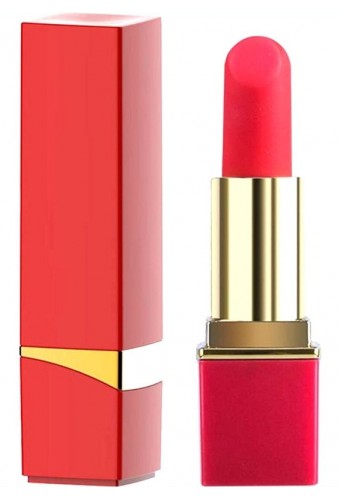 Mini Vibro Lipstick Rock 8.7 x 2.3cm Rouge 