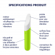 Vibro Ultra Power Bullet 7 Satisfyer Vert 