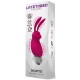 Stimulateur de clitoris Rabbit Hopye 10 x 3cm Rose 