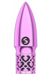 Mini stimulateur de clitoris Glitter 7cm Rose