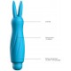 Rabbit Sofia 13cm Turquoise 