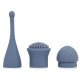 Le Thrill - Vibrateur Interchangeable 10 Vitesses - Bleu 