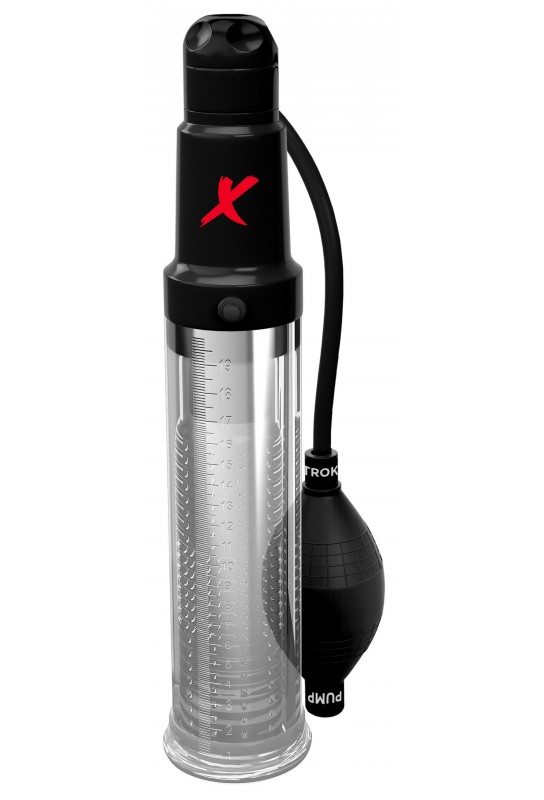 Pompe de pénis + masturbateur Suck N-Pump 16 x 5.5cm 