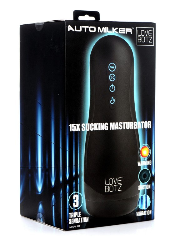Masturbateur automatique Auto Milker 15 Vibrations 