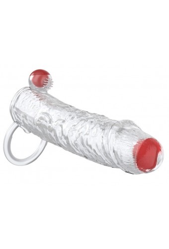 Gaine de pénis vibrante Sleeve Cat 14 x 4cm 