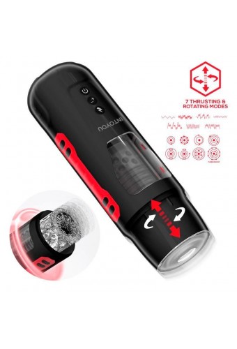 Masturbateur automatique Pyro Va-et-Vient et Rotations 