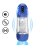 Masturbateur Sonicpull Vibrations et Succion Bleu