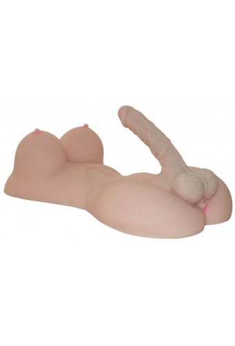 Masturbateur Buste Penis et Seins LadyBoy 