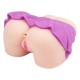 Masturbateur Fessier Mini Skirt Vagin-Anus Violet 