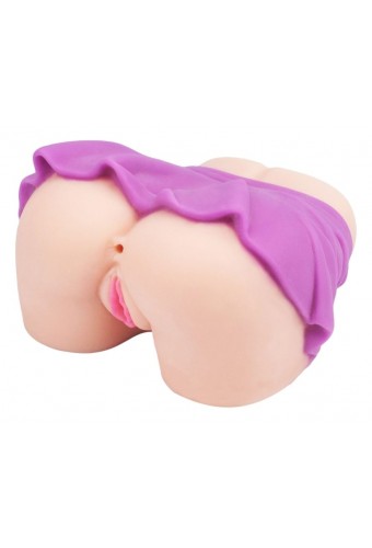 Masturbateur Fessier Mini Skirt Vagin-Anus Violet 