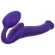 Gode + plug STRAP-ON-ME Bendable M 16 x 4 cm Violet 