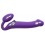 Gode vibrant STRAP-ON 3 Moteurs XL 16 x 4.5 cm Violet