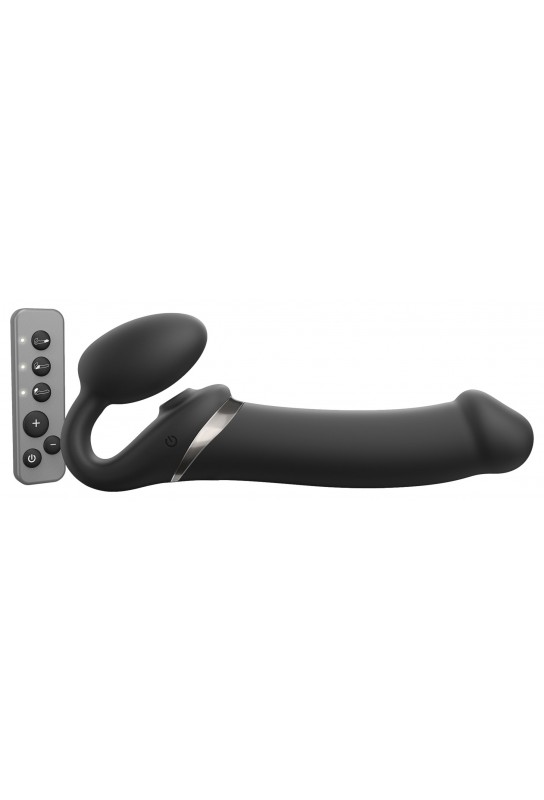 Dildo Multi Orgasm Strap-On-Me XL 16 x 4.7cm Noir 