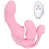 Gode Ceinture sans harnais vibrant Tripleasure 12 x 3.5cm