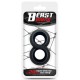 Ballstretcher souple Doble Rings Noir 