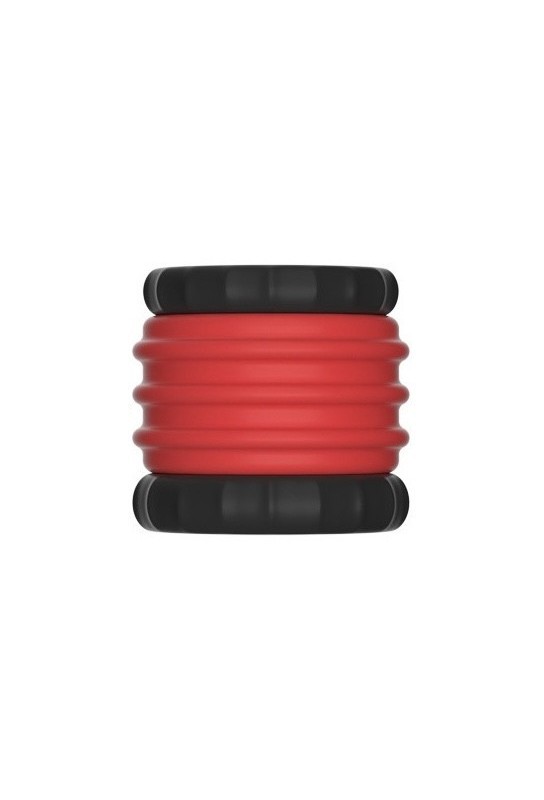 Ballstretcher Soqlo 35 mm - Hauteur 5 cm Rouge-Noir 