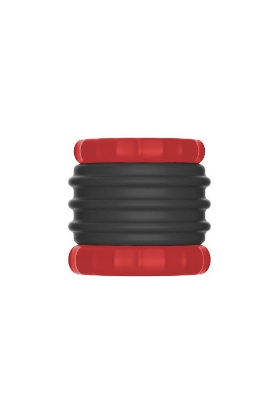 Ballstretcher Soqlo 35 mm - Hauteur 5 cm Noir-Rouge 