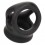 Ballstretcher en silicone Alpha Dual 37 mm Noir