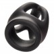 Ballstretcher en silicone Alpha Dual 37 mm Noir 