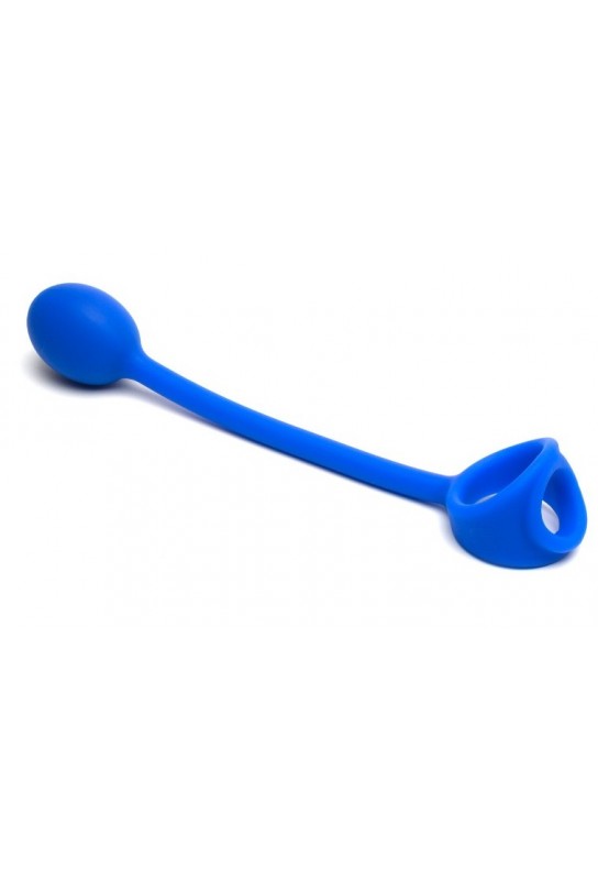 Ballstretcher Plug Thunder Asslock 6 x 4.5 cm Bleu 