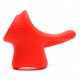 Ballstretcher Silicone Big Tailslide 30 mm - Hauteur 50 mm Rouge 