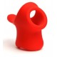 Ballstretcher Silicone Big Tailslide 30 mm - Hauteur 50 mm Rouge 