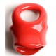Ballstretcher souple Baller Ring 32 mm - Hauteur 35 mm Rouge 