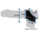 Ballstretcher souple Triple Pipe 30mm 