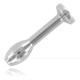 Penis Plug Teardrop Metal 4.5 cm x 12 mm 