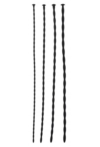 4 Tiges à Urètre pour dilatation 29 x 0.4 cm 