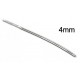 Tige d'urètre SINGLE END 14cm - 4mm 