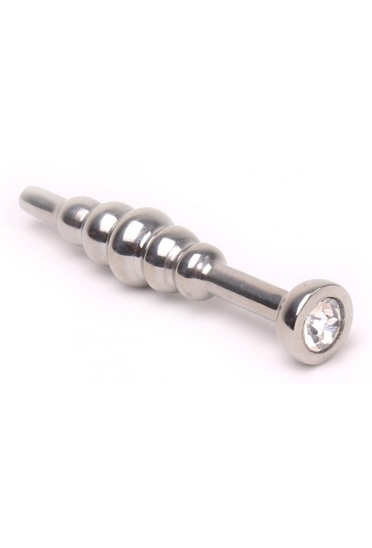 Plug bijou d'urètre Ball Dipstick Transparent 6cm | 12mm 